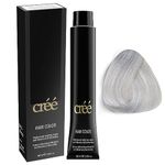 Cree Professional Permanent Hair Color, 100ml - 3.4 fl.oz. (Silver Silver)