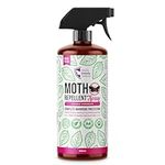 Moth Repellent Spray 200ml | Effectively Repels Clothes Moths | Long Lasting & Effective Natural Formula | Complete Wardrobe Protection | Non-Staining | Double Strength | Fast Acting