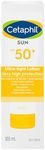 Cetaphil Ultra-Light Sunscreen Lotion SPF 50+ 100ml, Broad Spectrum Sun Protection For Oily Skin, 4 hours water resistant, Suitable Under Make-up, Dermatologist Tested