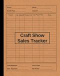 Craft Show Sales Tracker: Vendor event supplies | Flea market logbook | Handmade booth products