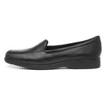 Clarks Women's Loafer Flats Shoes Georgia Black Leather 5 E UK