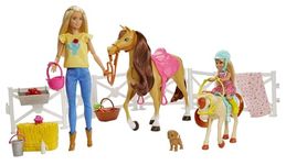 Barbie Hugs n Horses Dolls, Horses and Accessories ,GLL70