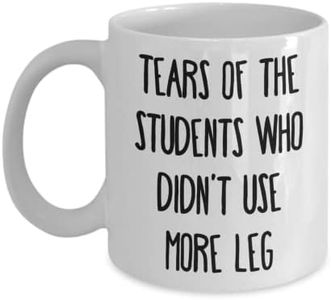 Funny Riding instructor gift, Tears of the riding students, Equestrian sports coffee mug, More leg horse sayings, Barn life horse riding cup