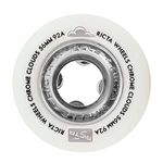 Ricta Chrome Clouds 92a Skateboard Wheels - Black (Pack of 4)