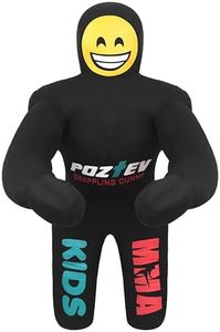 POZTEV Kids Grappling Dummy – 3ft Unfilled Wrestling Dummy, MMA & Jiu Jitsu Dummy Training for Youth