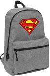 LOGOVISION Superman Classic S-Shield Logo Lightweight Backpack for Work School Daily Use Packable for Travel