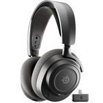 SteelSeries Arctis Nova 7P Wireless Gen 2 Gaming Headset - Real-Time App Control, 50+ HR Play, Neodymium Magnetic Drivers, Mix 2.4GHz/Bluetooth, PS5, PS4, PC, Switch 1/2, Mobile - Black
