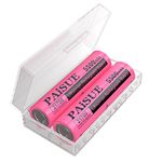 PAISUE 3.6v Rechargeable Batteries Ni-MH Batteries 5500mAh High Capacity Batteries for Flashlight (Pack of 2)