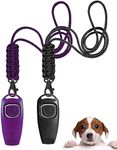 TODREMOU Dog Whistle Recall Training 2 Pack-Professional High Pitch-Can Be Heard By Human Ears
