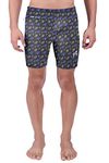 FILMAX® Originals Men Geometric Printed Swimwear Essential Endurance+ Jammer (SW-7006LP-Geometric Royal_M)