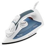 Sunbeam GreenSense SteamMaster Full Size Professional Iron with ClearView, White and Blue by Sunbeam