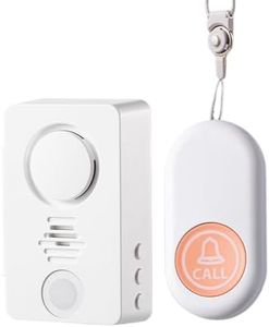 Elderly Alarm – Smart Wireless Alert System | Waterproof Fall Prevention Sensor, In-Bed Safety Monitor For Seniors Kids Or Patients, Caregiver Assistance Tool For Nighttime Home Care Daily Use