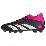 adidas Accuracy 3 Mg Soccer Shoe, Cblack Ftwwht Teshpk, 11 UK