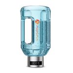 Adivaa Hydrobeast Hydrogen Water Bottle with LED Display | 8000+ PPB Generator | BPA-Free Tritan Gym Bottle | Energy Boost Antioxidant Rich Water Detox & Portable Fitness Bottle for Men Women -1500Ml