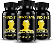 Third Eye Awakening - Organic Haritaki Capsules- Kailash Herbals-100 Capsules- 650 mg Each-Terminalia chebula- Vegan