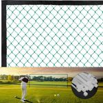 ASENVER Golf High Impact Golf Barrier Net Practice Hitting Net for Indoor or Outdoor Use (10FT”10FT)