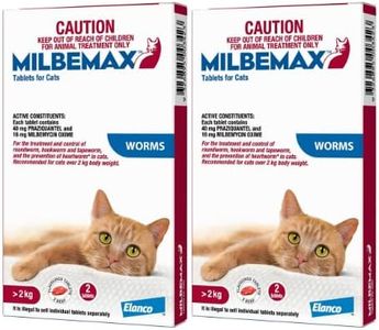 Milbemax Allwormer Tablets for Large Cats Over 2 Kg 4 Tablets