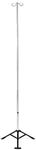 Medline Adjustable Homecare IV Pole for Home Use