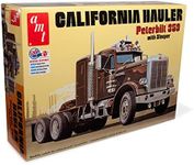 AMT 1/25 Peterbilt 359 California Hauler w/Sleeper Plastic Model Kit