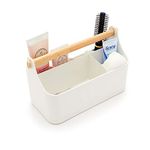 simplywire – Makeup Storage Organiser – Bathroom Caddy – White