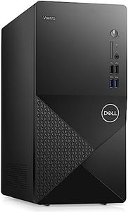 Dell Vostro 3910 Full Size Tower Business Desktop Computer, 12th Gen Intel Core i3-12100 (Beat i5-10600), 32GB DDR4 RAM, 1TB PCIe SSD, WiFi 6, Bluetooth, Keyboard and Mouse, Windows 11 Pro