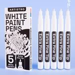 ARTISTRO 5 White Paint Pen for Rock