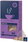 HOTTEA MAMA Night Owl organic tea, Sleep Supporting Herbal Tea For Women, Voted Best Maternity Product In UK Baby Awards 2019, 14 x Whole Leaf, Biodegradable Tea Pyramids Per Box (makes 28 cups of tea)