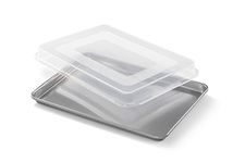 Artisan Professional Classic Aluminum Baking Sheet Pan Set with 18 x 13-inch Half Sheet and Cover