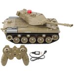 Keenso RC Tank 1/30 Remote Control Tank Toy Children Kid Vehicle Model Toy Gift(Green) Car model machinerc tank