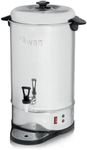 Swan SWU20L 20 Litre (80 Cup) Commercial Stainless Steel Catering Urn/Water Boiler, 2200 W, 20 liters