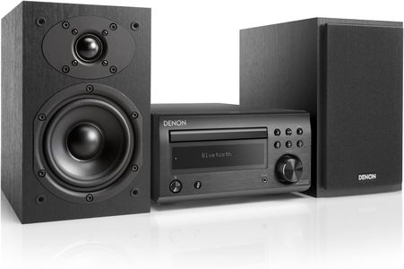 Denon D-M41DAB HiFi System – Black Compact Stereo
