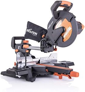 Evolution Power Tools R255SMS+ 10" Multi-Material Compound Sliding Miter Saw Plus