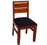 RAJ HANDICRAFT Solid Wood Dining Chair Cushion Top Set of 2 Pieces for Dining Room| Wooden Study Chair for Study Room | Multipurpose Chair for Living Room