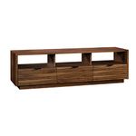 Sauder Harvey Park Credenza, for TVs up to 70", Grand Walnut Finish