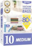 10 Pack Medium Vacuum Storage Bags 