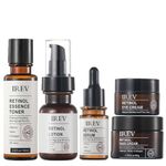 Retinol Skin Care Set, Skin Care Set for Women Gift,Anti-age Skin Care Set Pamper Gift,Anti-wrinkle Lifting Skincare Suit, Moisturizing Skincare Contains Toner,Serum,Lotion,Cream&Eye Cream-5pcs