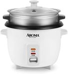 Aroma 6-Cup Rice Cooker And Food St