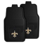 FANMATS NFL New Orleans Saints Vinyl Heavy Duty Vinyl Car Mat