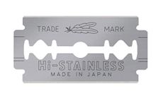 Feather Hi-Stainless Platinum Double Edge Razor Blades (10 Blades)