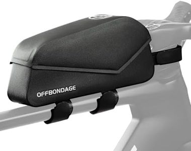 OFFBONDAGE Top Tube Bike Bag Magnetic Switch Waterproof Bike Frame Bag Bikepacking Bicycle Storage Bag for Gravel Road Bike