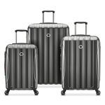 DELSEY Paris Helium Aero Hardside Expandable Luggage with Spinner Wheels, Titanium, Carry-On 19 Inch