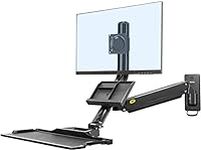 Sit Stand Workstation Wall Mount He