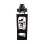 Disney Mickey Mouse 24 Oz. Plastic Square Water Bottle