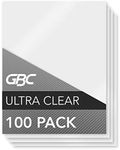 GBC Laminating Sheets, Thermal Laminating Pouches, Letter Size, 3 Mil, HeatSeal Ultra Clear, 100 Pack (3745022)