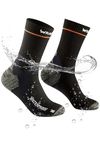 Waterproof Socks for Men Women – Ultimate Warmth and Comfort with Merino Wool, Waterproof Hiking Socks with Breathable Cushion-for Cold Damp Weather - Ideal for Running, Hiking, Water Sports