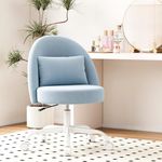 Misolant Vanity Chair with Back, Ar