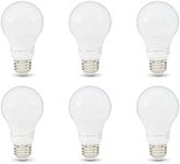 Amazon Basics A19 LED Light Bulb, 6