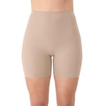 Maidenform Womens Shaping Shorty, Firm Control Shaping Shorts, Moisture-Wicking Shapewear, Evening Blush, Small