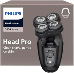 Philips Head Shaver Pro Series 5000 - Bald Razor for Men and Women, Flexible 360° Shaving Head and ComfortCut Blades for a Close Shave, Gentle on the Skin, Model HS5980/15