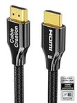 CableCreation HDMI 2.1 Cable 8K 3 Metres, HDMI 8K Ultra HD High Speed Cable with 48 Gbps, 8K 60Hz, HDCP 2,2,4:4:4, eARC, Compatible with PS5/PS4, Xbox One/X, QLED TV, Roku TV etc. 10 ft